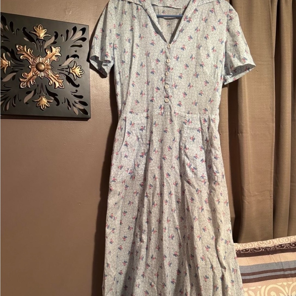Adorable Vintage 1930s/40s Feedsack Dress